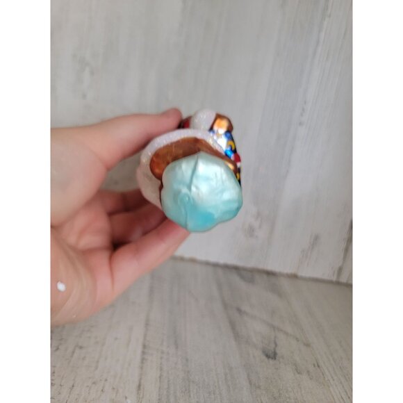 Radko gifts to Bears glass glitter ornament Xmas - Picture 8 of 8